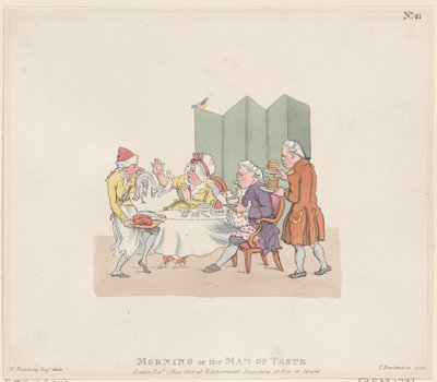Morning, or, the Man of Taste, May 1, 1803 by Thomas Rowlandson
