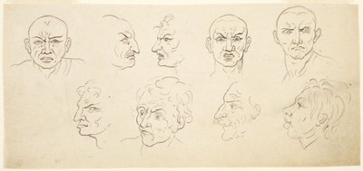 Nine Caricatures by Thomas Rowlandson