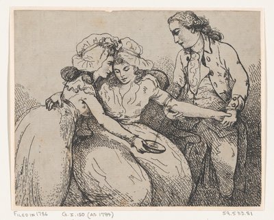 Opening a Vein by Thomas Rowlandson