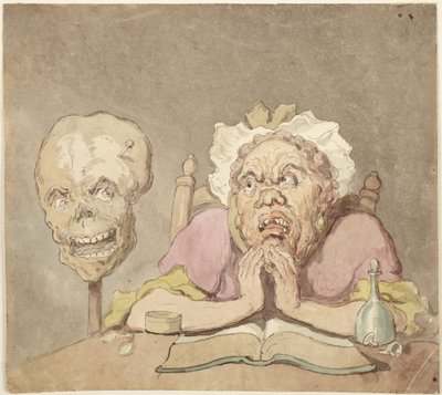 Results of Intemperance or Memento Mori by Thomas Rowlandson
