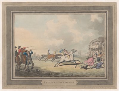 Running out of the Course by Thomas Rowlandson