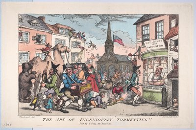The Art of Ingeniously Tormenting by Thomas Rowlandson