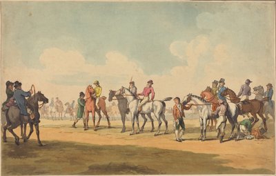 The Course by Thomas Rowlandson