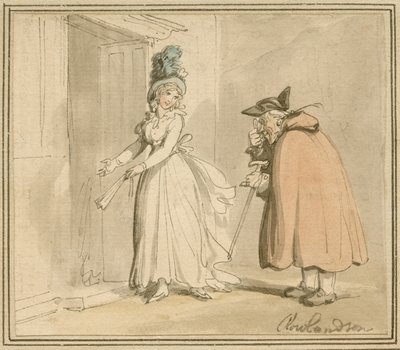 The Courtesan by Thomas Rowlandson