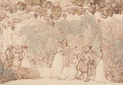 The Vinery by Thomas Rowlandson