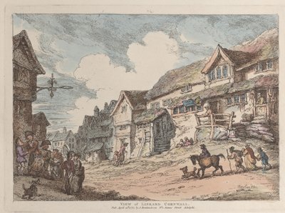 View of Liskard, Cornwall by Thomas Rowlandson