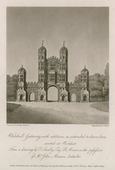 Whitehall Gateway by Thomas Sandby