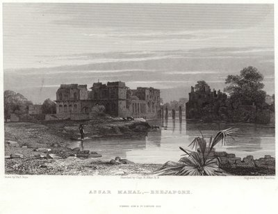 Assar Mahal in Beejapore by Thomas Shotter Boys