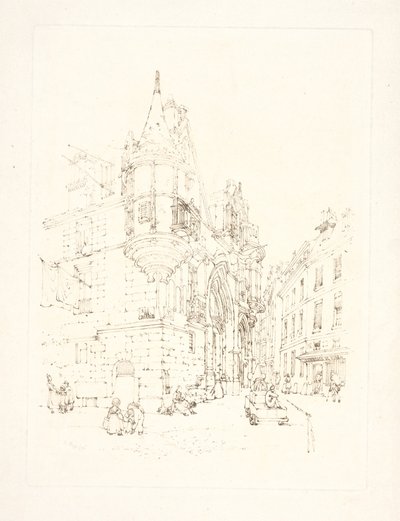 Hotel de Sens, Paris by Thomas Shotter Boys