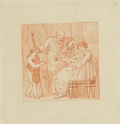 Two Albums, containing a total of 213 drawings by Stothard for book illustrations by Thomas Stothard
