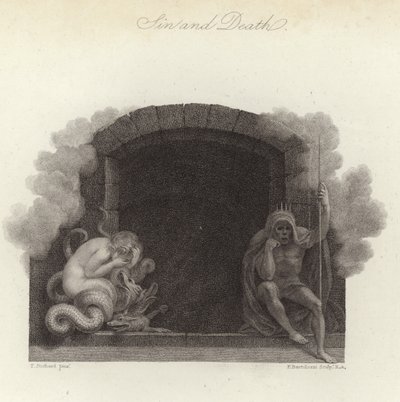 Sin and Death by Thomas Stothard