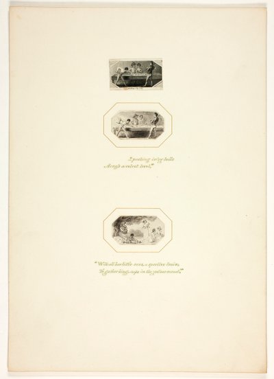 Study for a Plate from The Task by Thomas Stothard