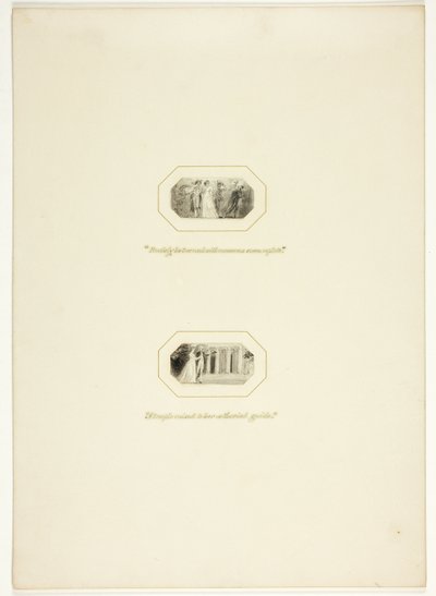 Study for a Plate from The Triumphs of Temper (in the 1796 Royal Engagements Pocket Book) by Thomas Stothard