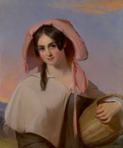 Elizabeth Huddell Cook as The Country Girl by Thomas Sully