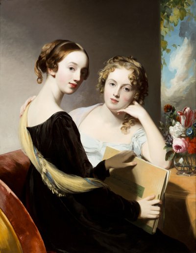 Portrait of the Misses Mary and Emily McEuen by Thomas Sully