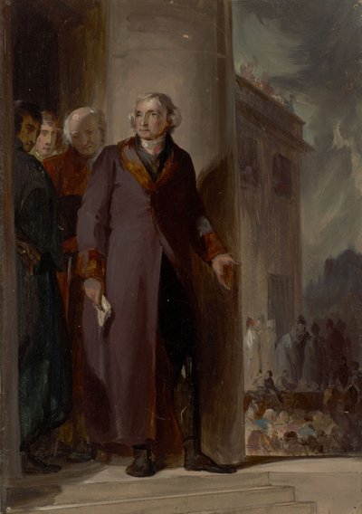 Thomas Jefferson (1743-1826), LL.D. 1786 by Thomas Sully