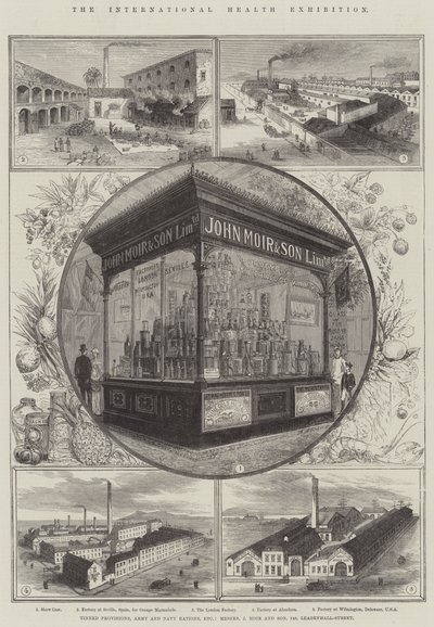 The International Health Exhibition, Tinned Provisions, Army and Navy Rations by Thomas Sulman