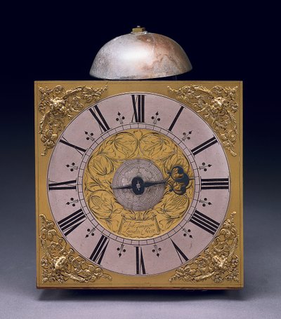 Square Dial of a Charles II Thirty Hour Longcase Clock, c.1680 by Thomas Tompion