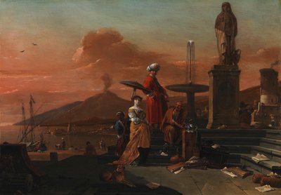 On the Gulf of Naples by Thomas Wyck