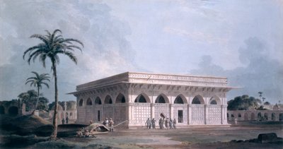 Chaunsath Khamba, Nizamuddin, New Delhi by Thomas und William Daniell