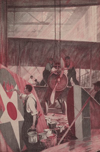 Building an Aeroplane by Thornton Oakley