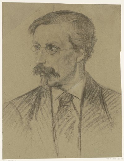 Portrait of Mr. Van Duyl by Thérèse Schwartze