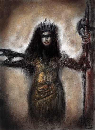 Dark Fantasy Queen by Tim Hoinkis