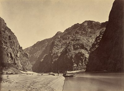 Black Canyon, Colorado River, Looking Above From Mirror Bar by Timothy H. O