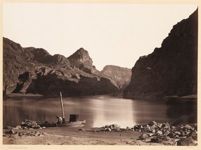Black Canyon, Colorado River, from Camp 8, Looking Above by Timothy H. O