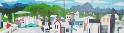 Taitung City Rooftop, 2012 by Timothy Nathan Joel