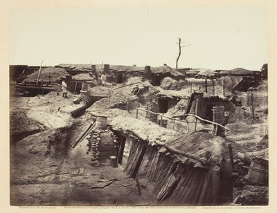 Quarters of Men in Fort Sedgwick by Timothy O