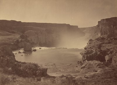 Shoshone Falls, Snake River, Idaho, 1874 by Timothy O