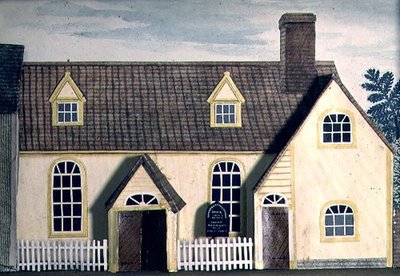 Model of a Chapel, Halstead Congregate Church, Essex by Tirzah Ravilious