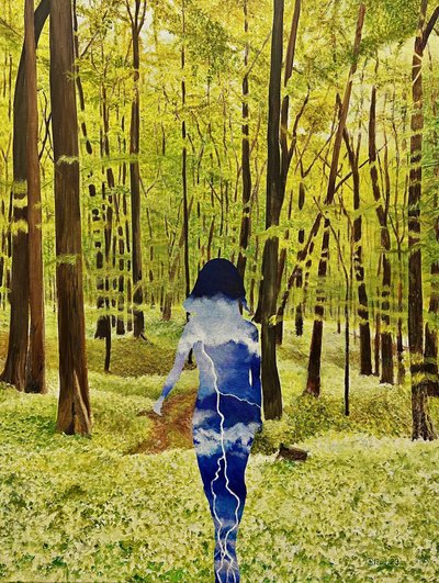 Inner Storm Forest Walk by Tom Blood