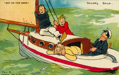Out on the Deep: Sailors Bold by Tom Browne