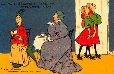 Poor relation pays an afternoon call by Tom Browne