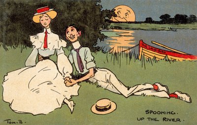 Spooning Up the River by Tom Browne