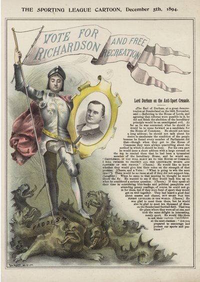 Vote for Richardson by Tom Merry