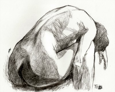 Crouching Inner Struggle by Tore Bahnson