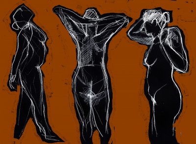 Dynamic Nude Forms by Tore Bahnson