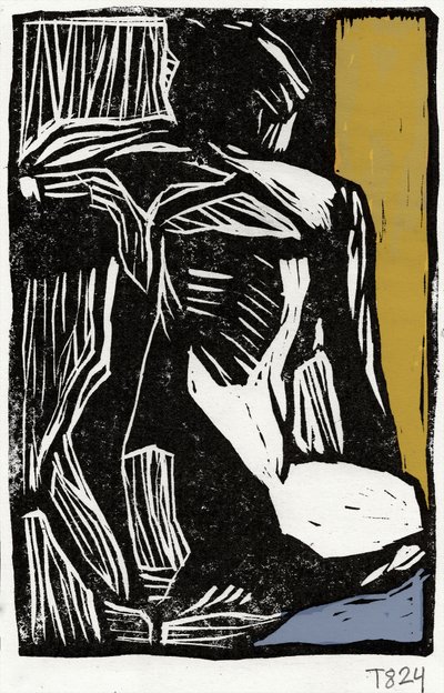 Expressive Abstract Figure by Tore Bahnson