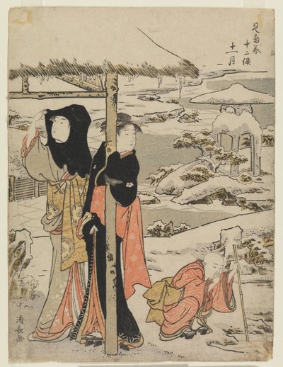 Eleventh Month by Torii Kiyonaga