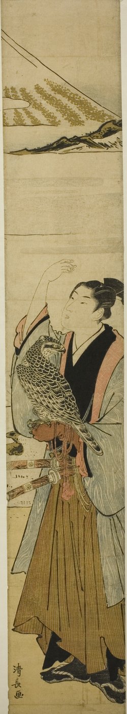 Young Man with Symbols of the First Dream of the New Year by Torii Kiyonaga