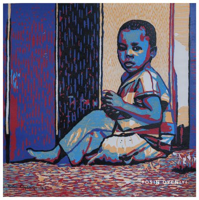 Thoughtful Young Boy by Tosin Oyeniyi