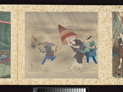 Artisans, Beauties, and Annual Events by Toyohara Kunichika