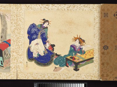 Artisans, Beauties, and Annual Events by Toyohara Kunichika