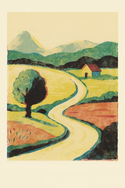 Mountain Village by Treechild