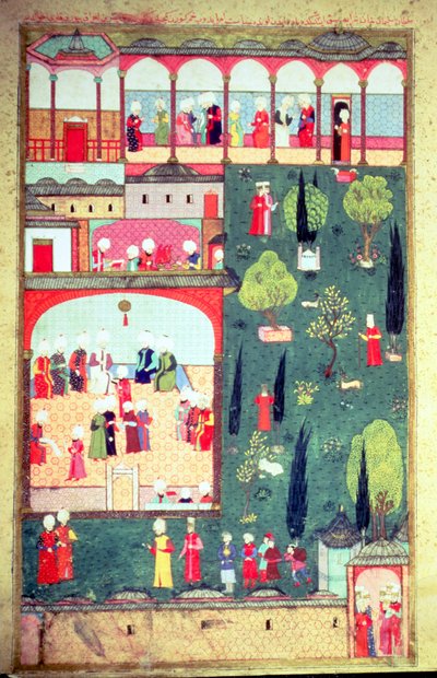 Council of Ministers at Topkapi Palace, from the 