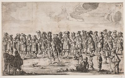 Procession for the Inauguration of Kiel University. Plate 8 by Ubekendt