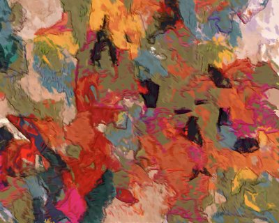 Vibrant Abstract Strokes by Uma Gokhale